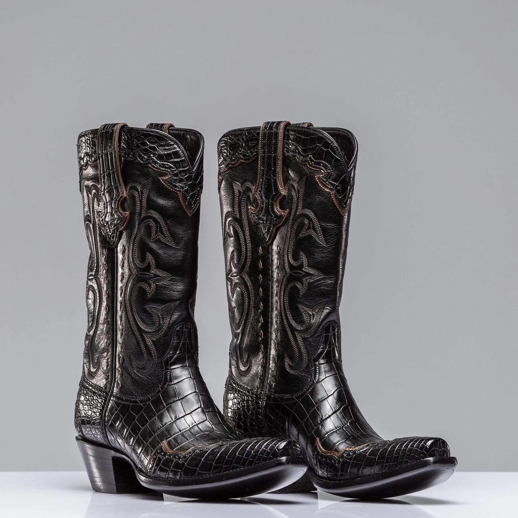 Majestic Crocodile w/ Buffalo Boots