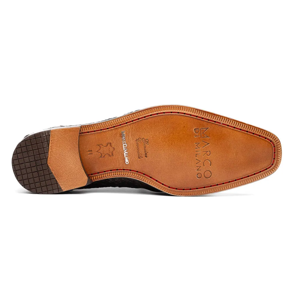 Marco Di Milano Lacio Navy Caiman Crocodile Derby