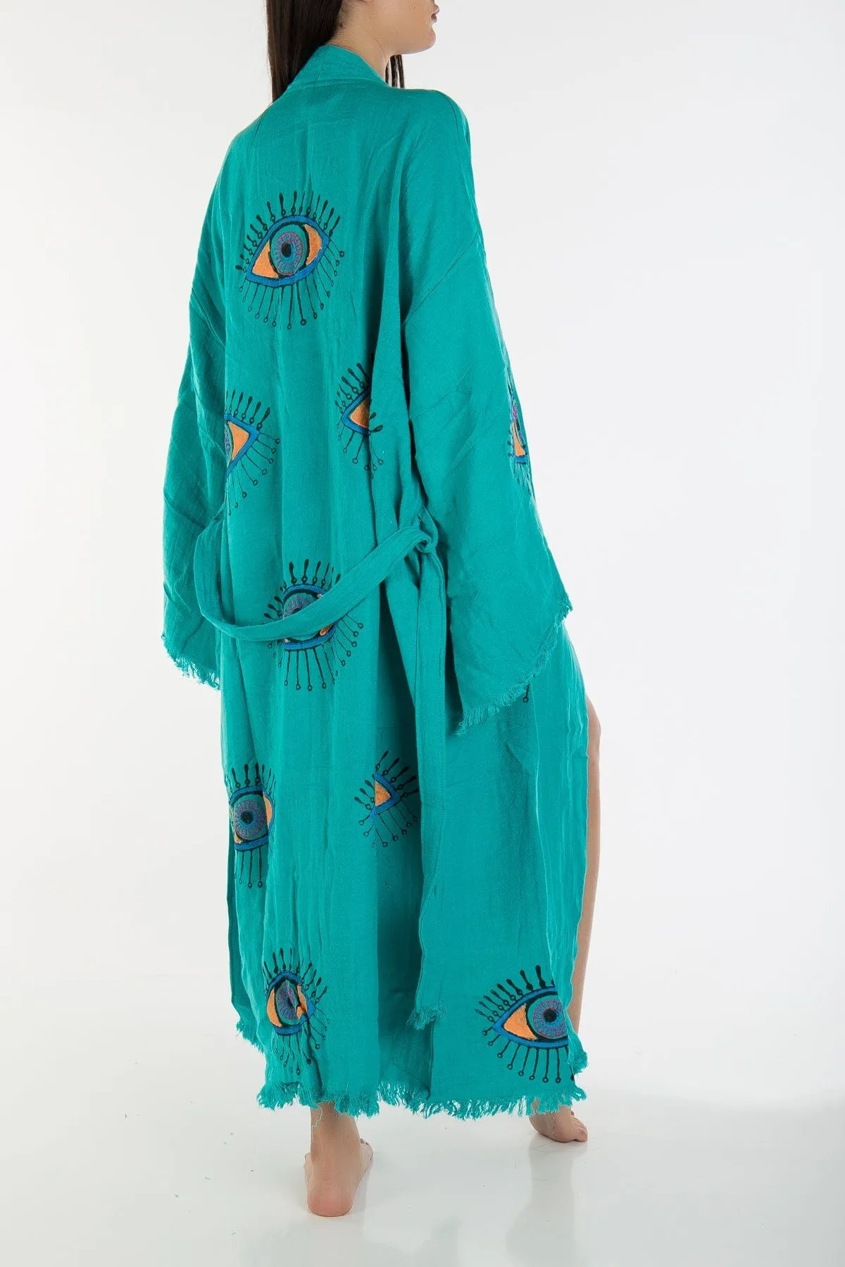 Marina Handmade Cotton Kimono | Colourful Eyes