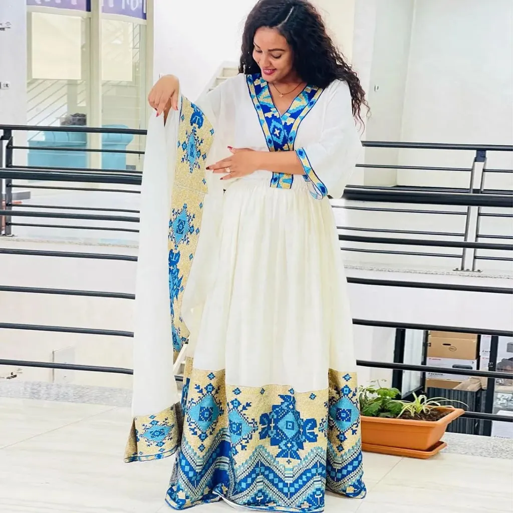 Menar Ethiopian Dress