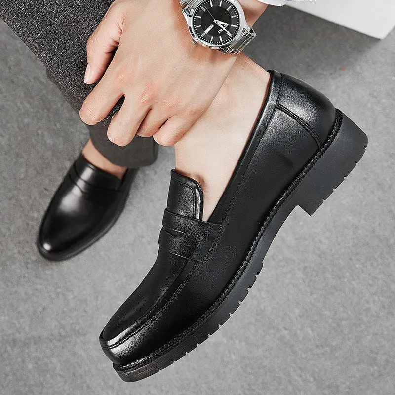 Men's British Gentleman Upper Hollow Out Design Business Shoes