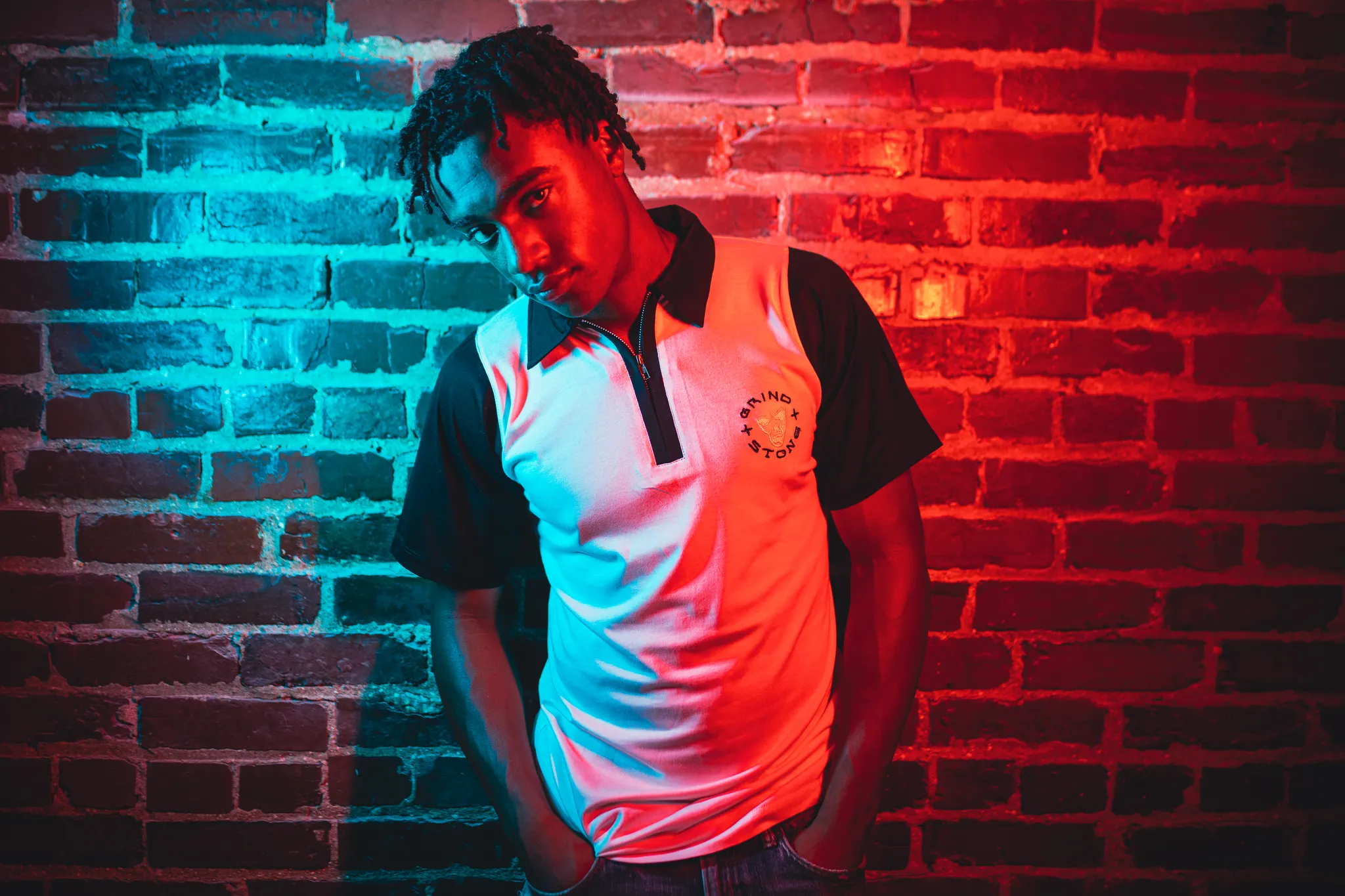 Men's Contrast polo