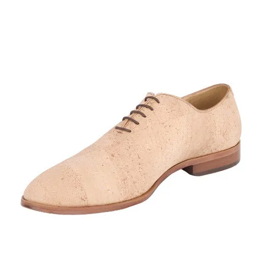 Men's Natural Cork Smooth Oxford