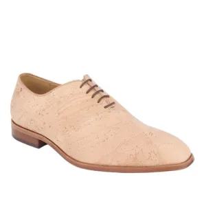 Men's Natural Cork Smooth Oxford