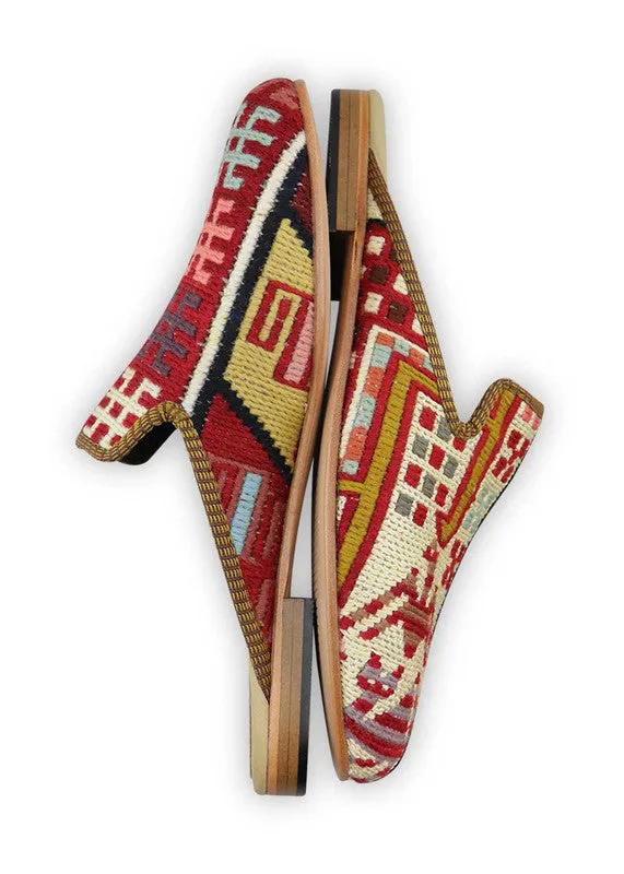 Men's Sumak Kilim Slippers - Size 10
