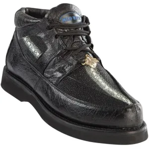 Men's Wild West Stingray With Smooth Ostrich Casual Shoes