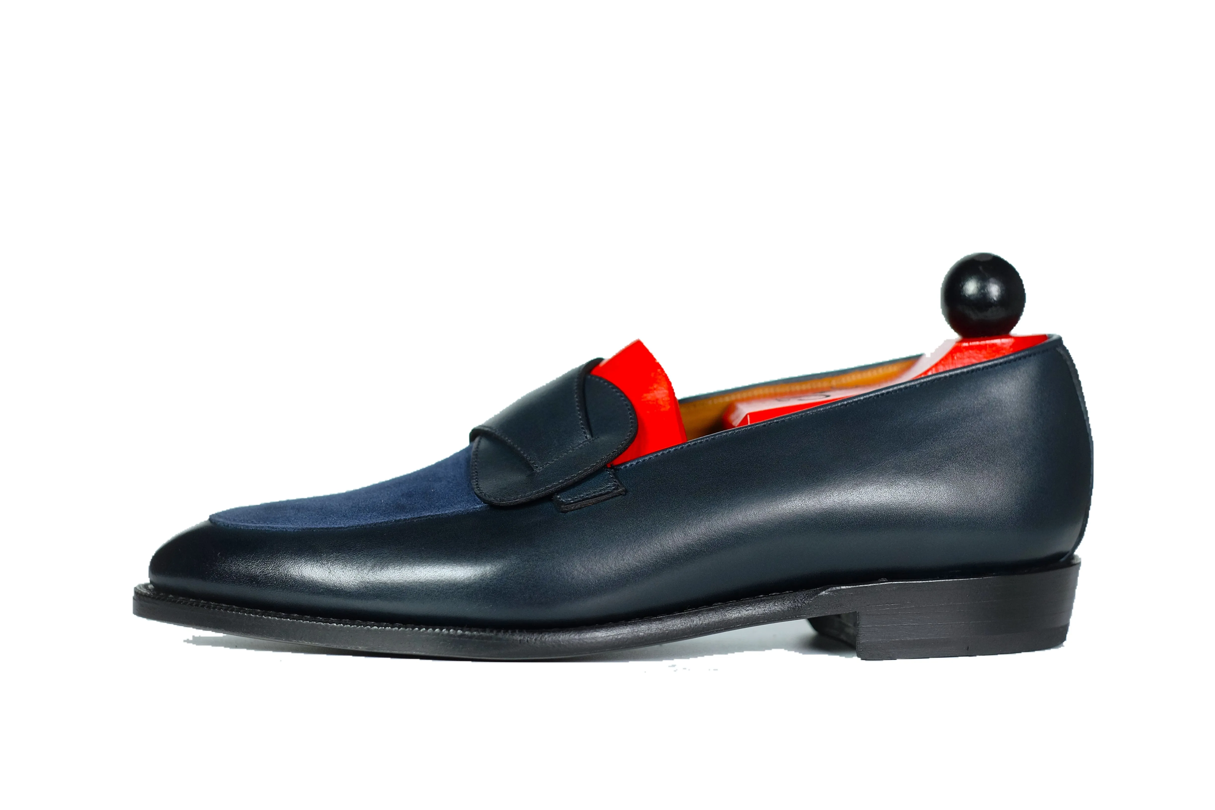 Meridian - Midnight Calf / Navy Suede