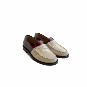 Miami Loafer in Butter & Chianti