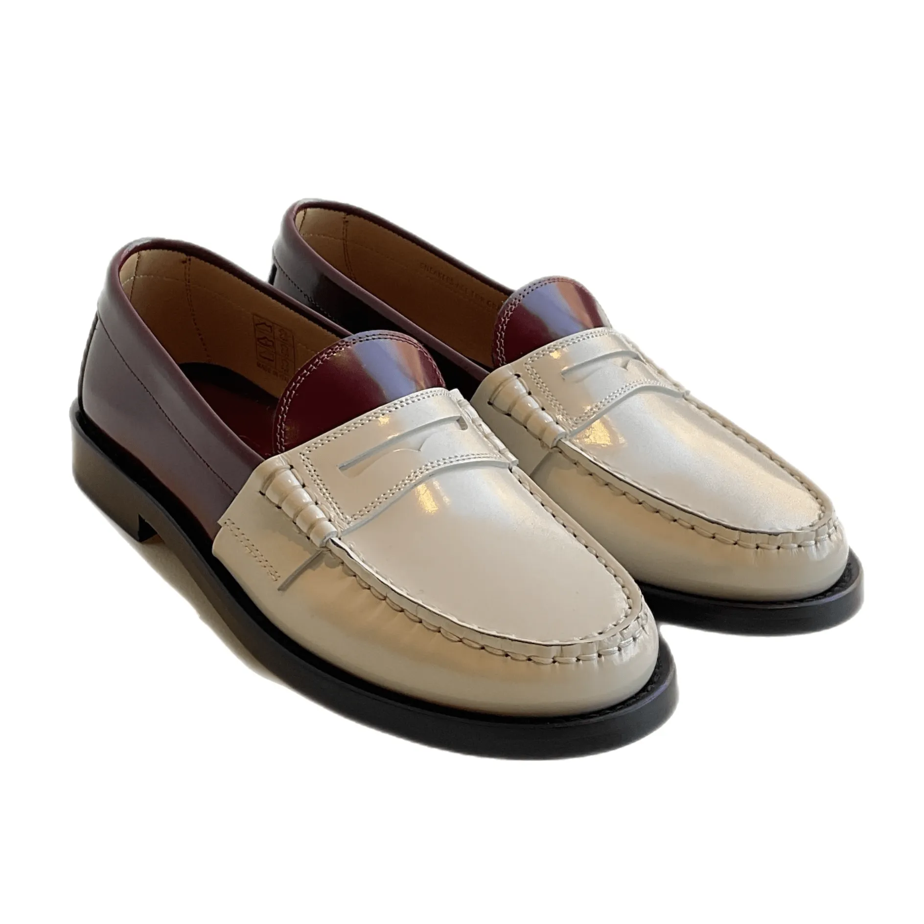 Miami Loafer in Butter & Chianti