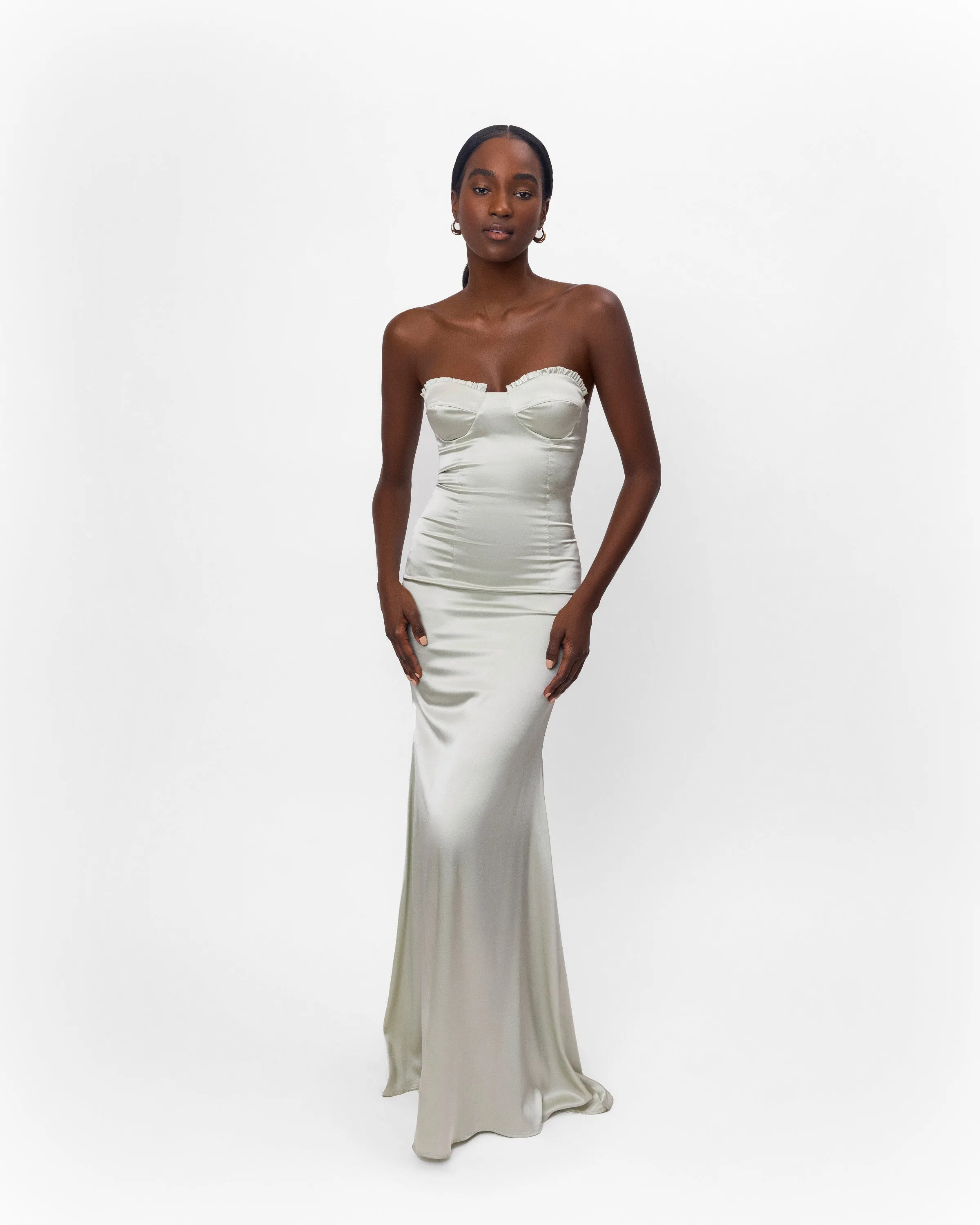 MIRA SILK GOWN SALE