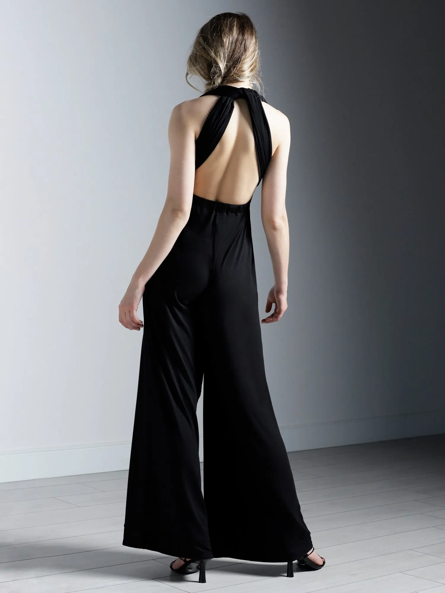 MODAL INFINITY JUMPSUIT, BLACK