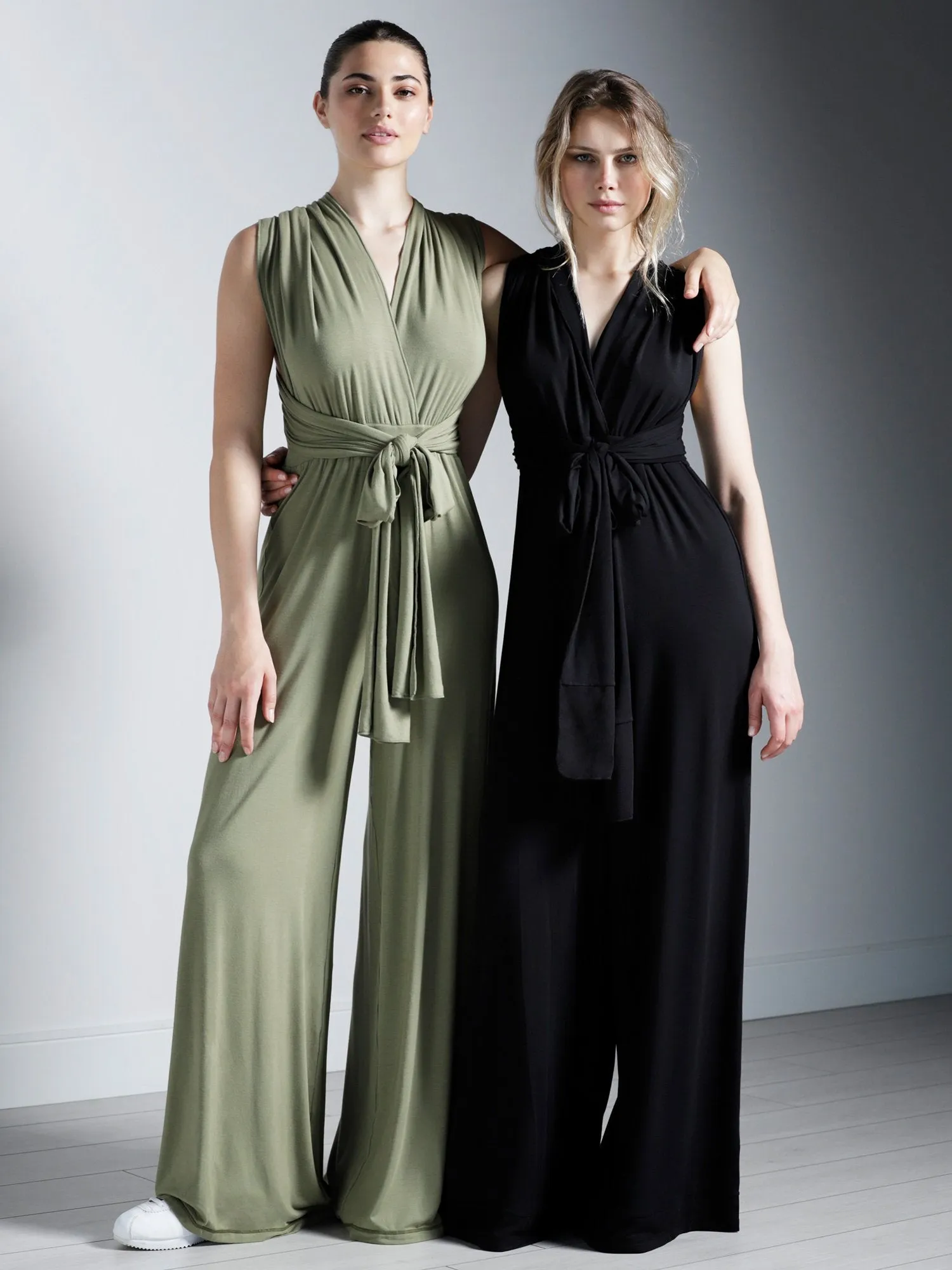 MODAL INFINITY JUMPSUIT, BLACK