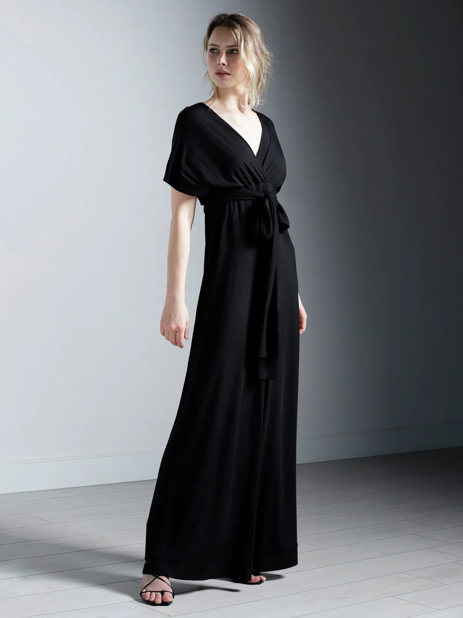 MODAL INFINITY JUMPSUIT, BLACK