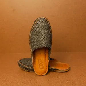 Mohinders Women's Woven Slides in Charcoal