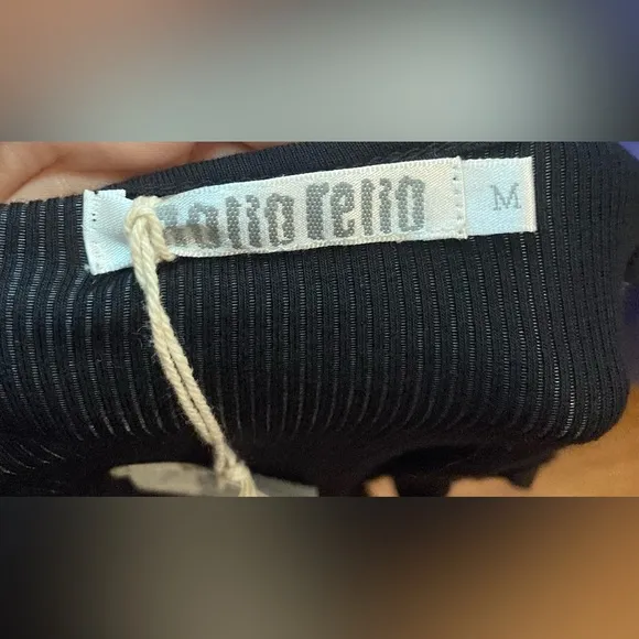 Mono reno-Black tanktop dress size‎ medium
