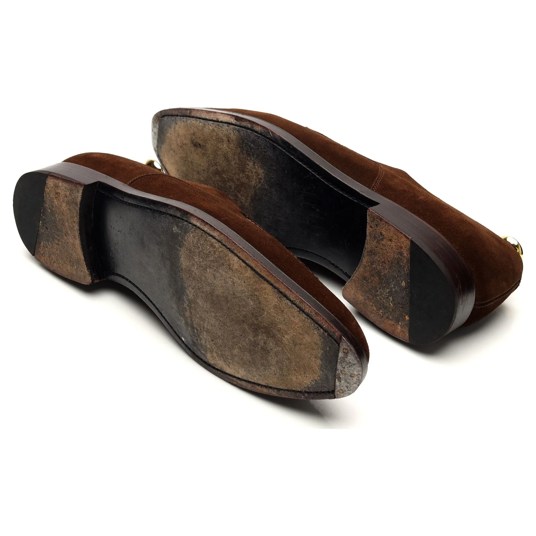 MTO 'Lynwood' Dark Brown Suede Derby UK 9 E