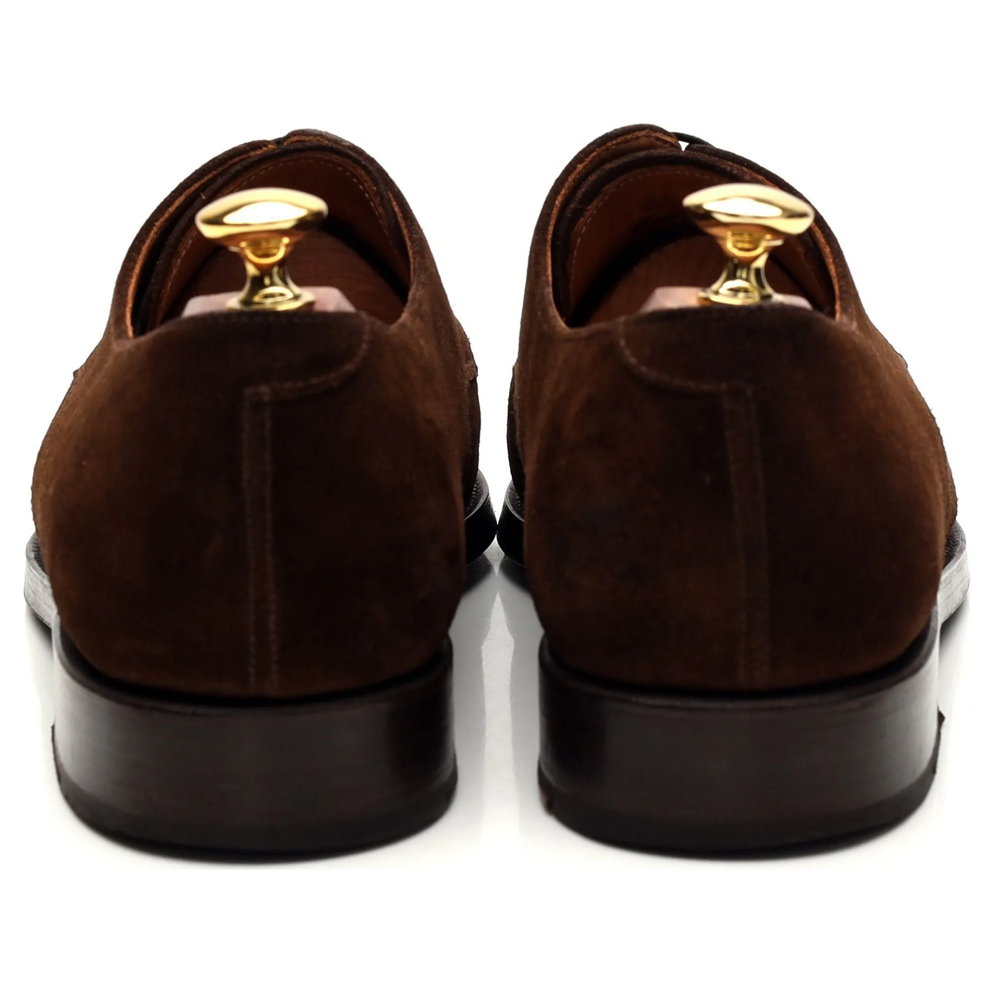 MTO 'Lynwood' Dark Brown Suede Derby UK 9 E