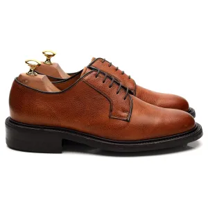 'Nairn' Tan Brown Grain Leather Derby UK 6 F