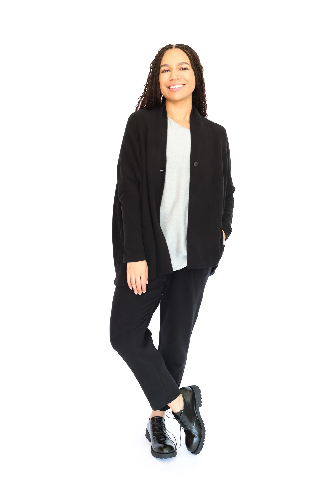 Neirami One-Button Cardigan