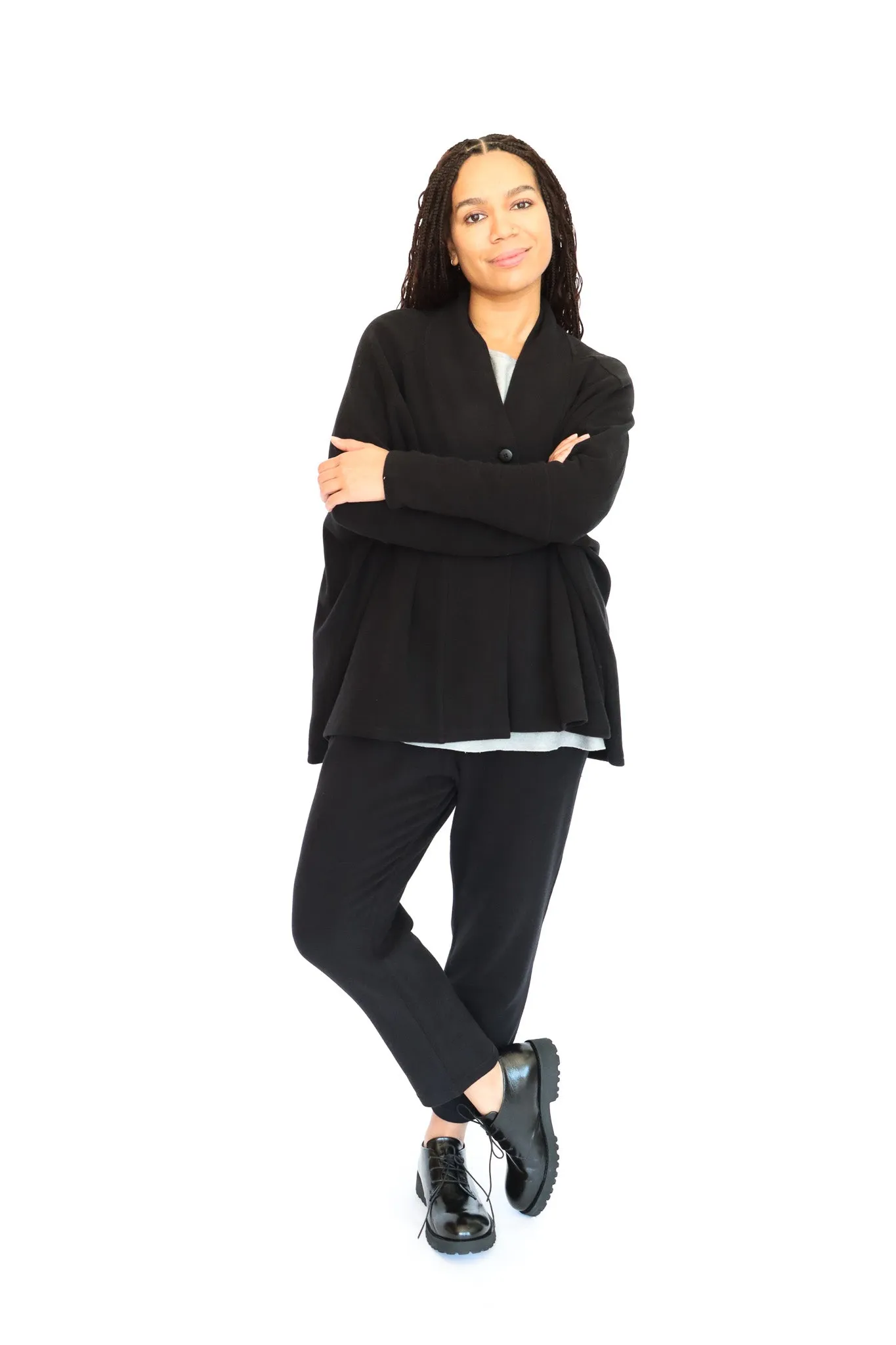 Neirami One-Button Cardigan
