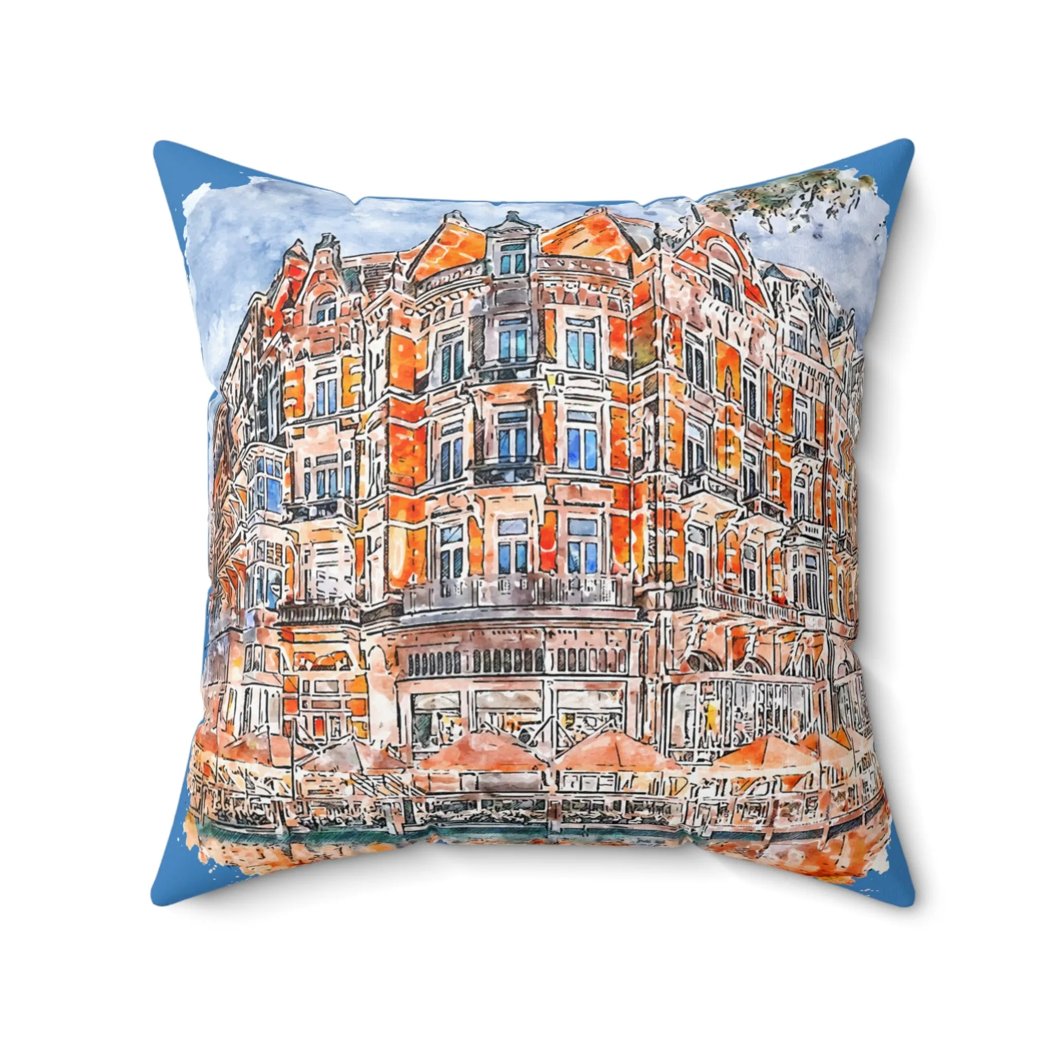 Netherlands Decor Pillow