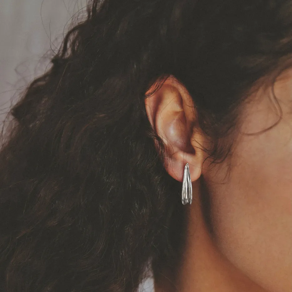 NEW! Morro Earrings in Sterling Silver by Mountainside Handmade Jewelry