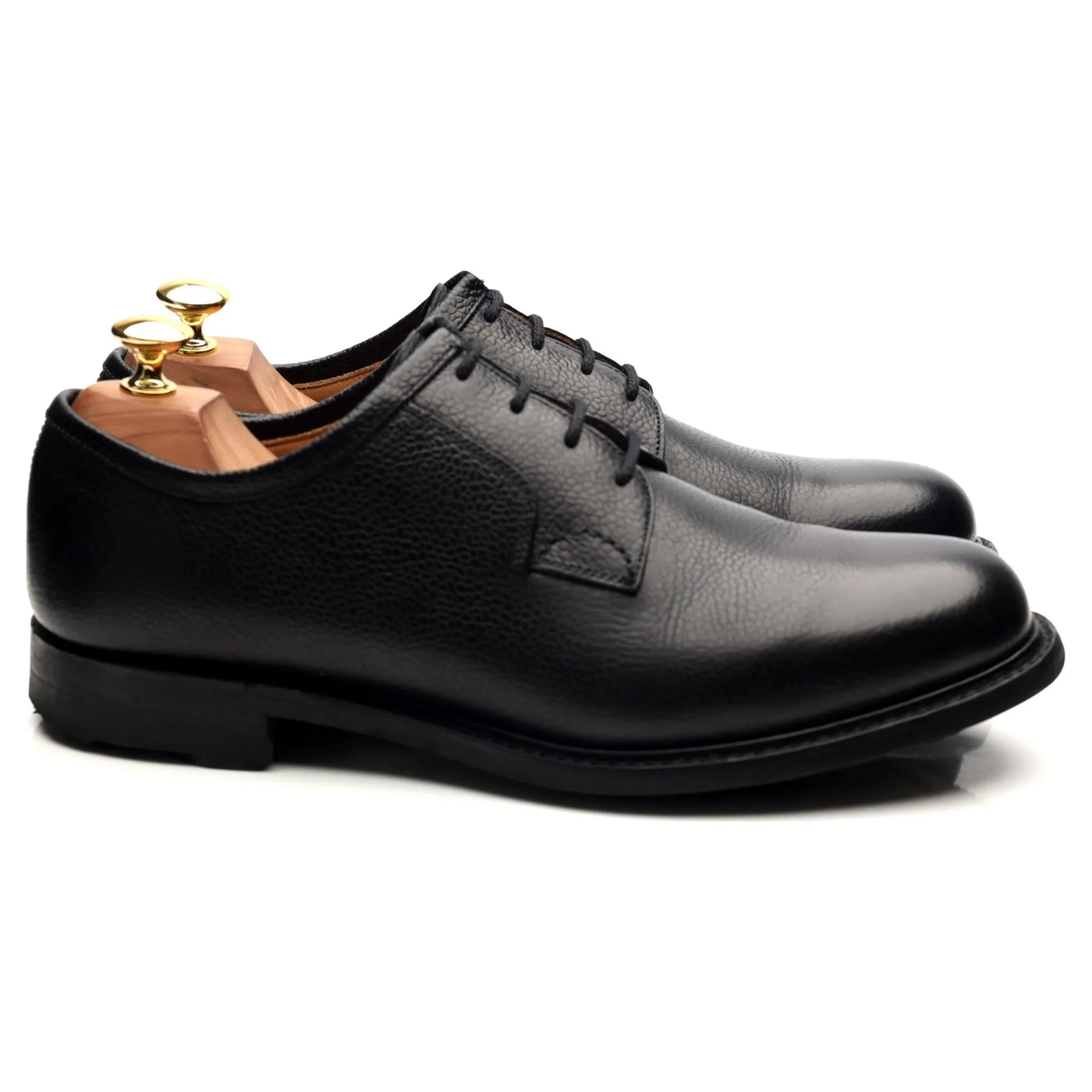 'Newbridge 2' Black Leather Derby UK 8 G