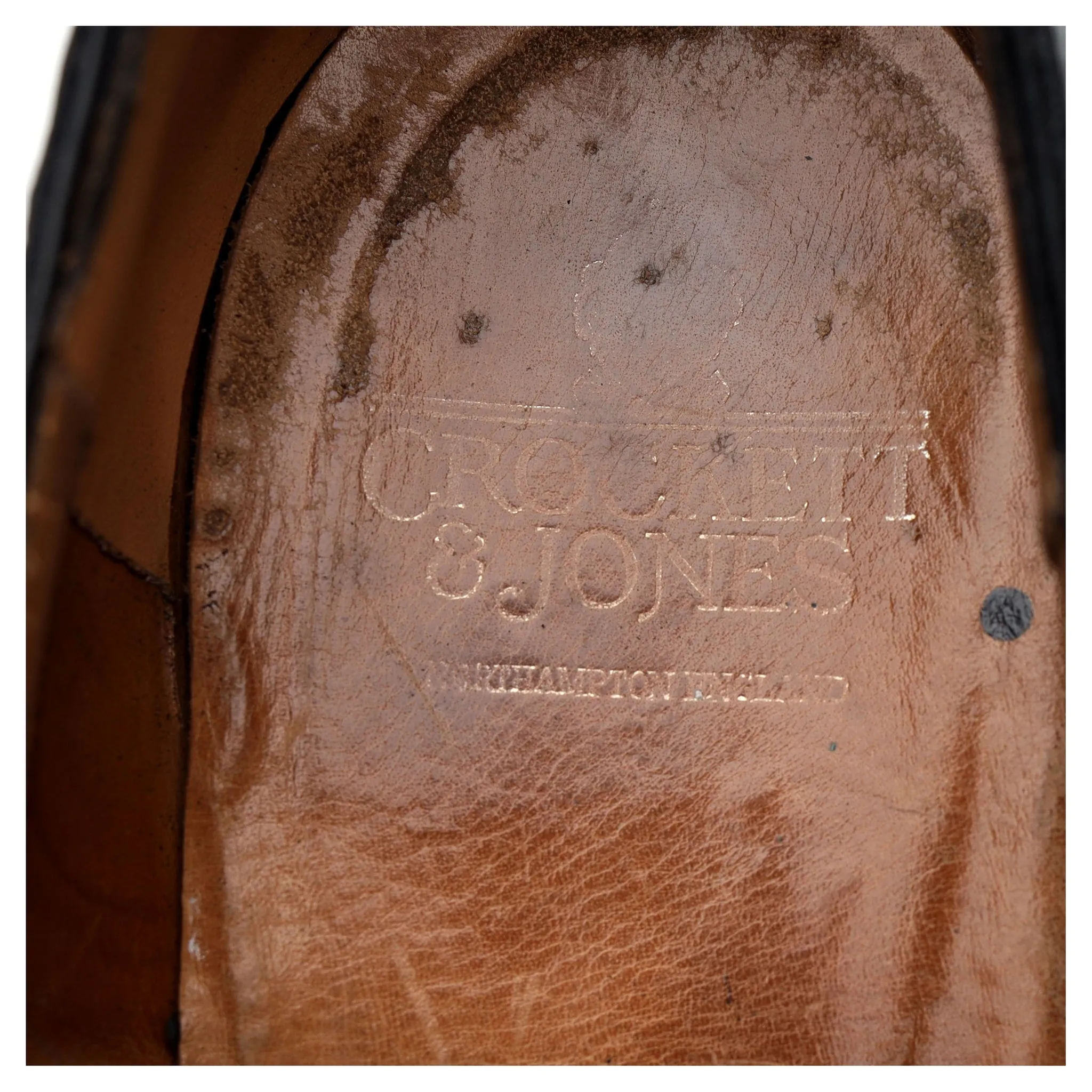 'Newport' Black Leather Split Toe Derby UK 11 F