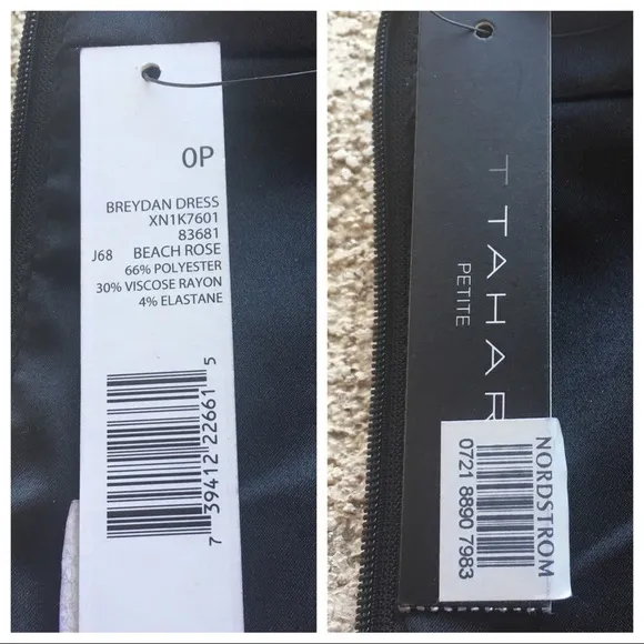 NWT Tahari petite Breydan women’s dress size 0P