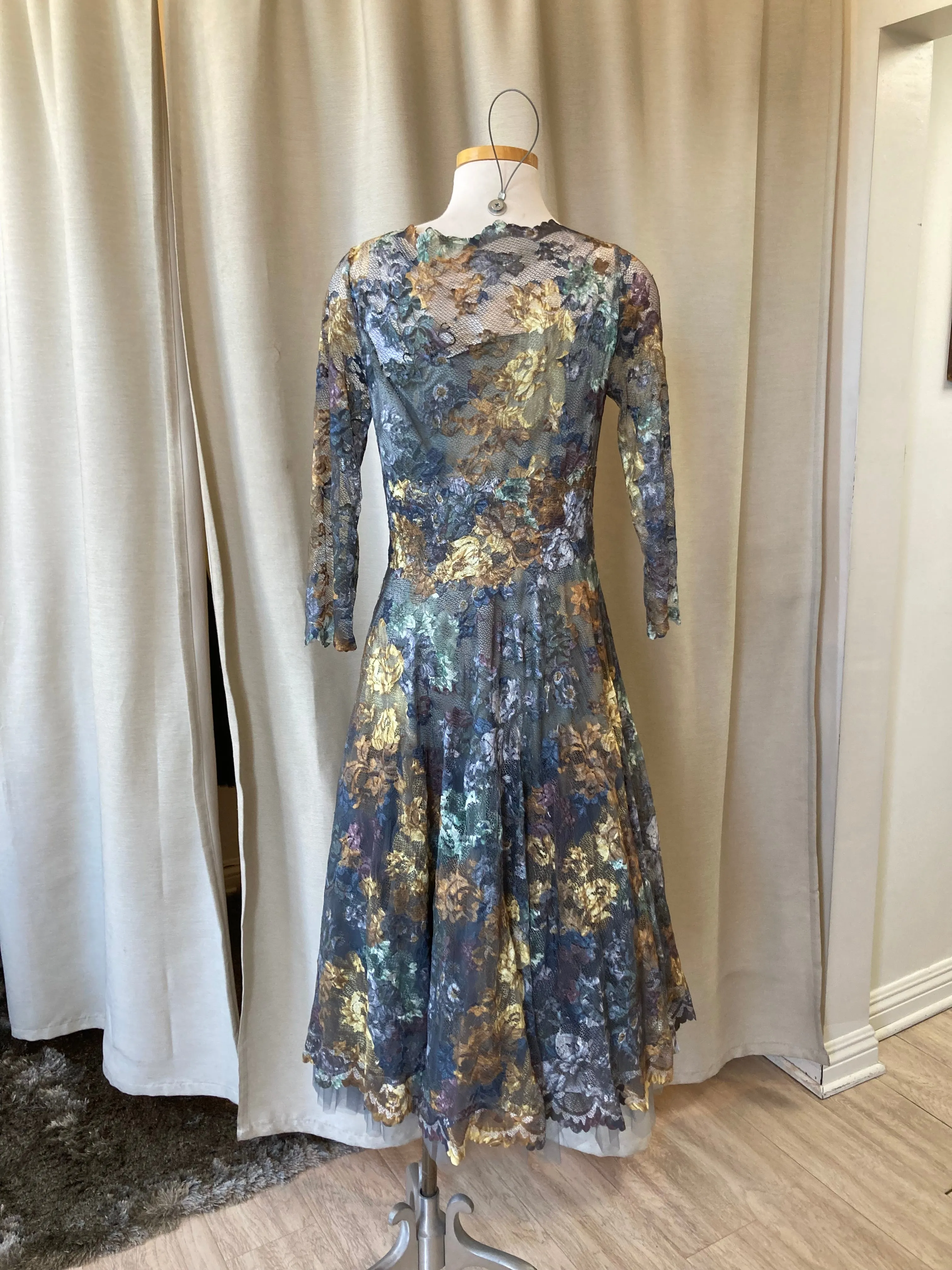 Olvis Lace Grace Kelly Dress 3/4 Sleeve