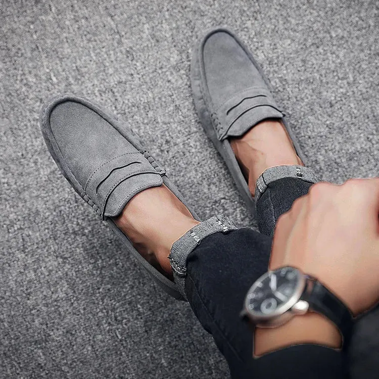 Oscar - Lässiger Frühling Stilvolle Suede Loafers für Herren