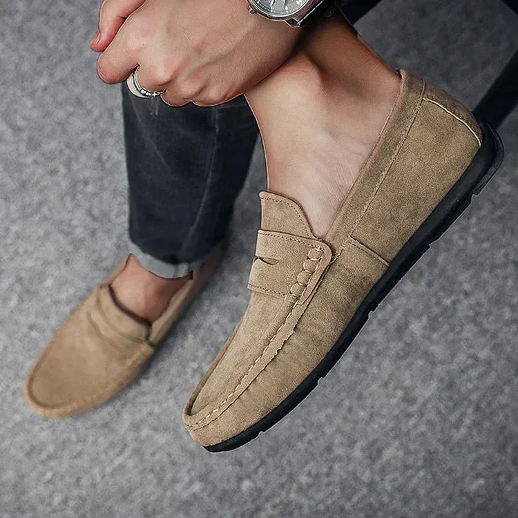 Oscar - Lässiger Frühling Stilvolle Suede Loafers für Herren