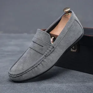 Oscar - Lässiger Frühling Stilvolle Suede Loafers für Herren