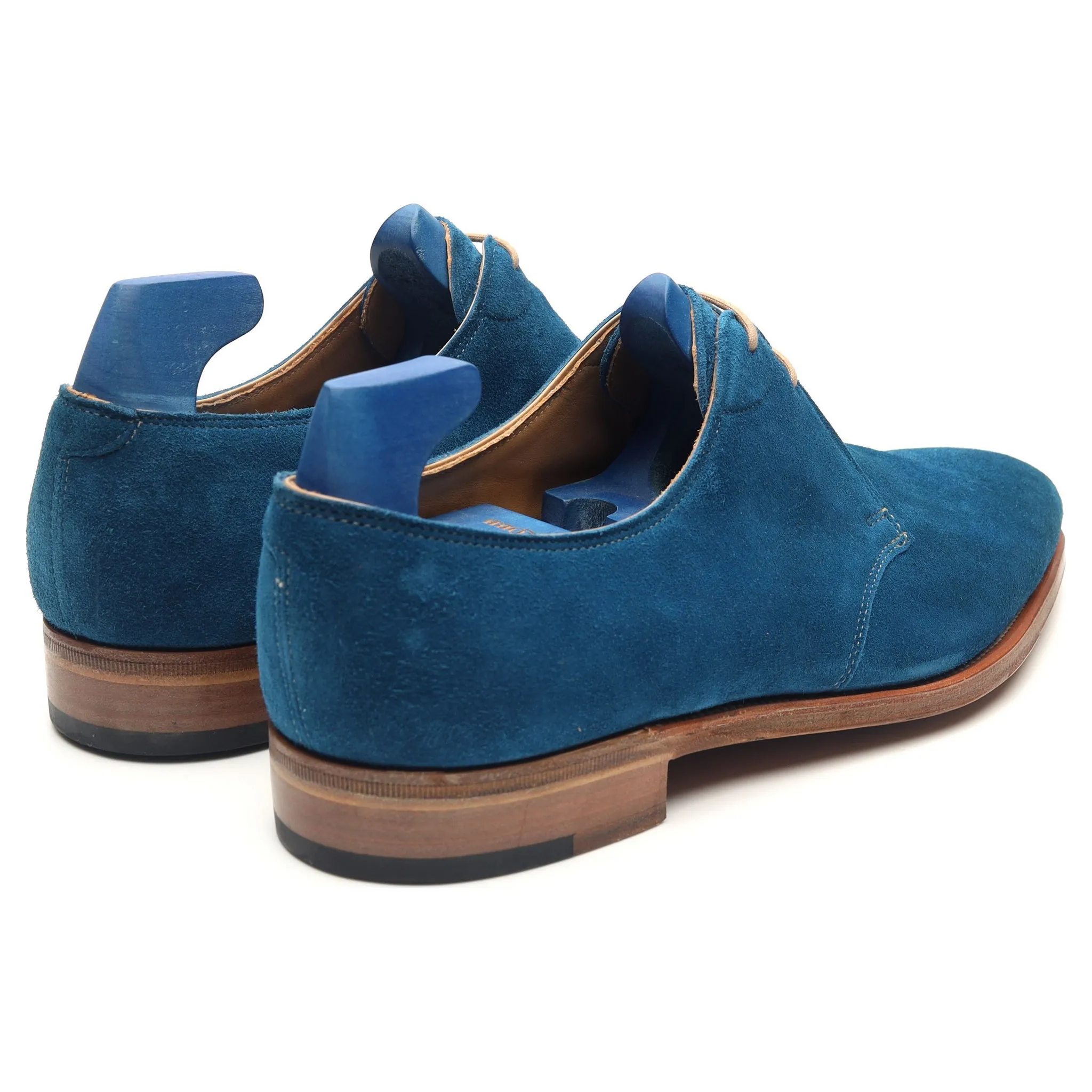 Paul Smith 'Willoughby' Blue Suede Derby UK 5.5 EE