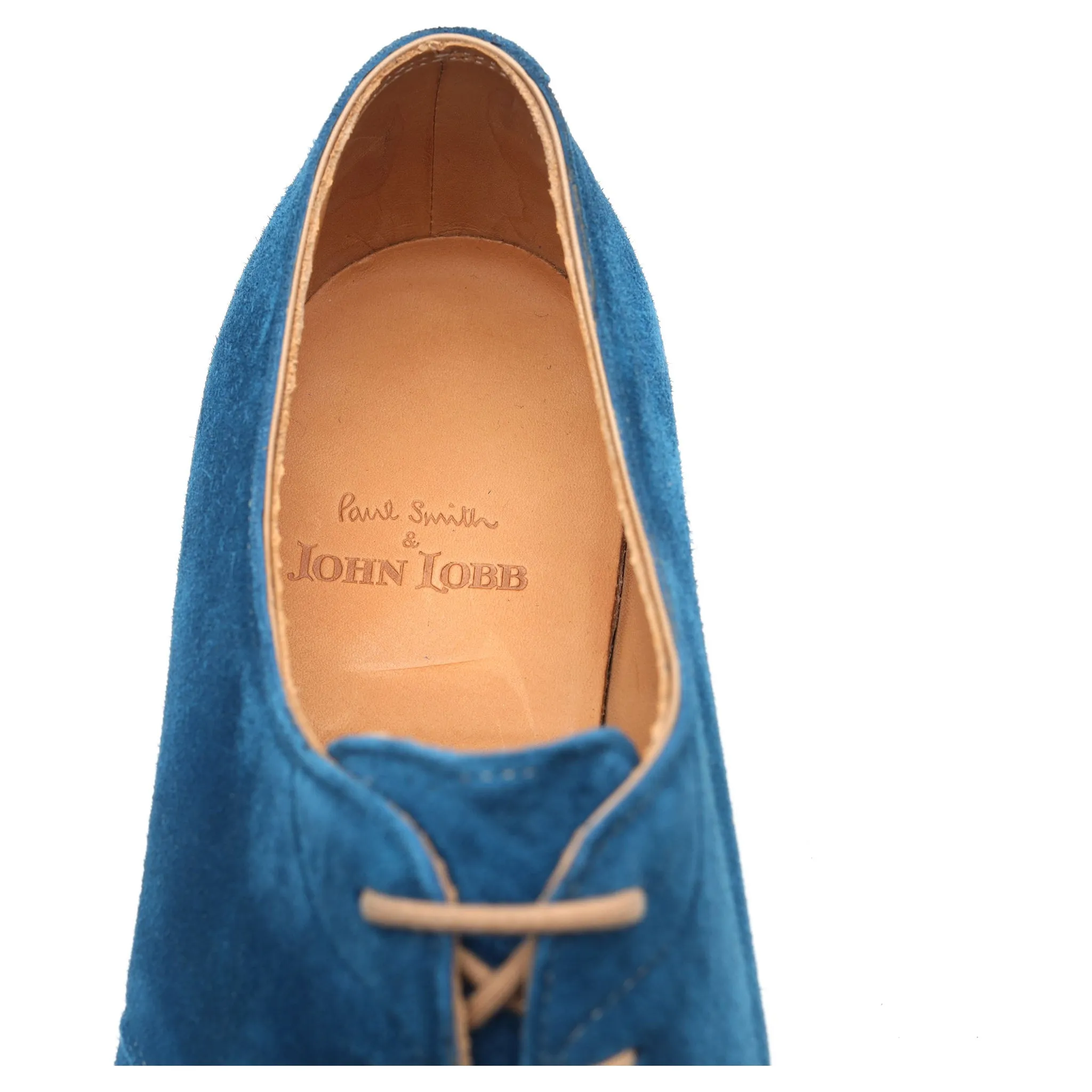 Paul Smith 'Willoughby' Blue Suede Derby UK 5.5 EE