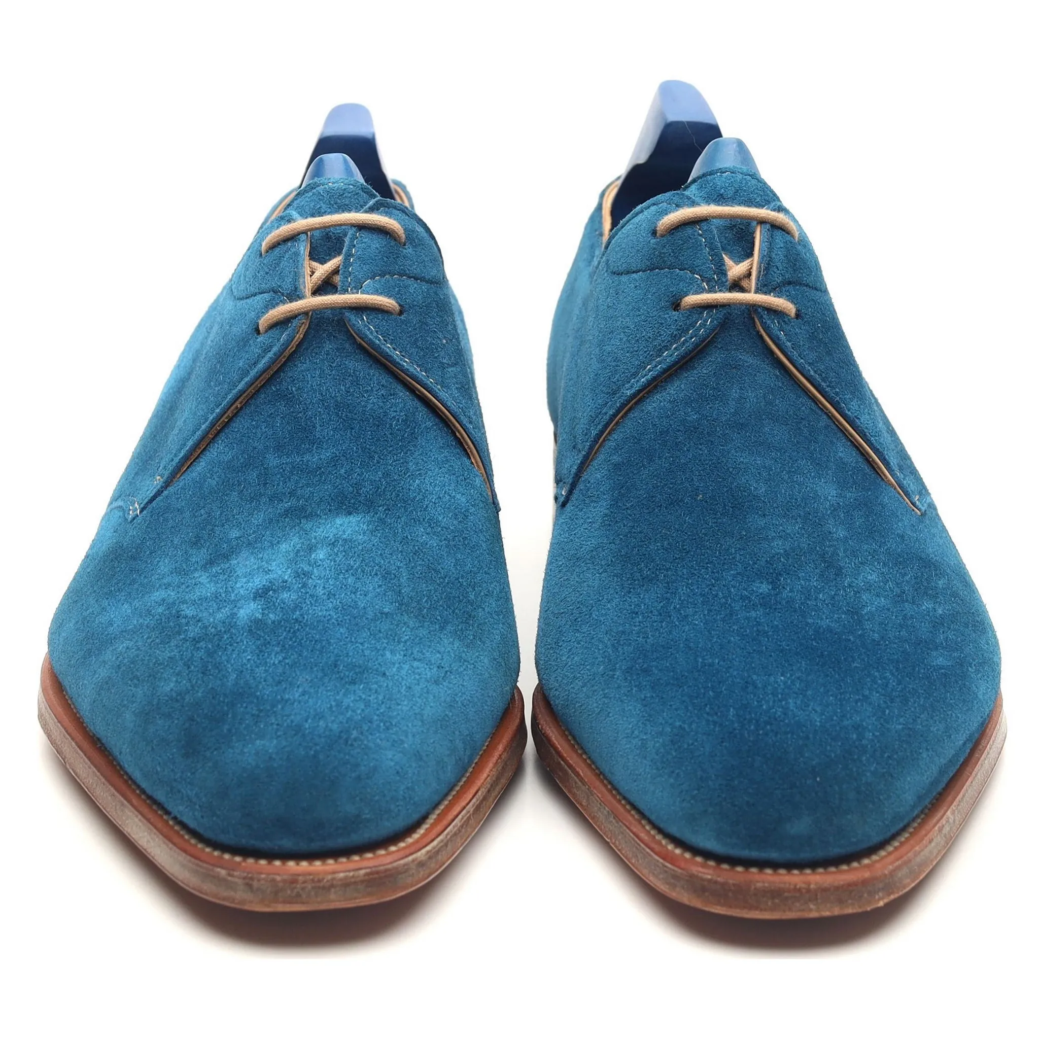 Paul Smith 'Willoughby' Blue Suede Derby UK 5.5 EE