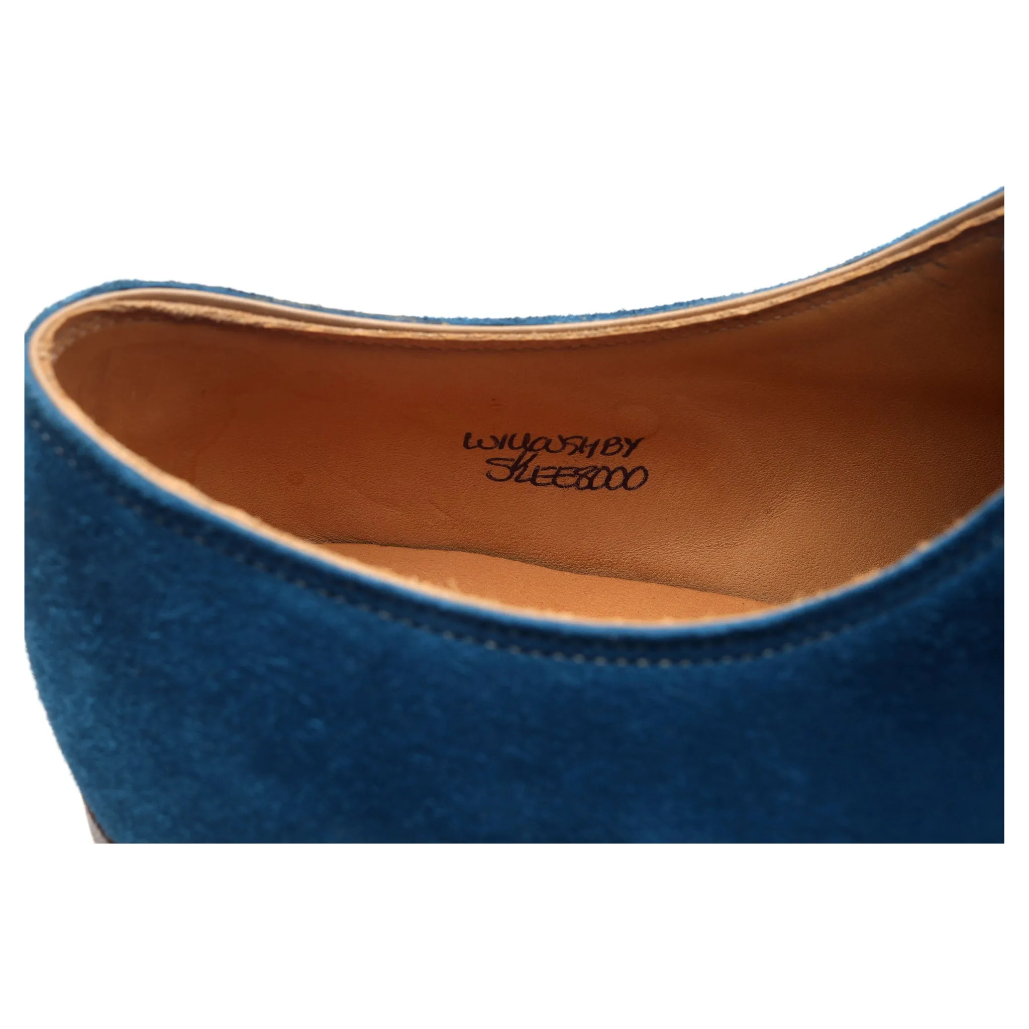 Paul Smith 'Willoughby' Blue Suede Derby UK 5.5 EE