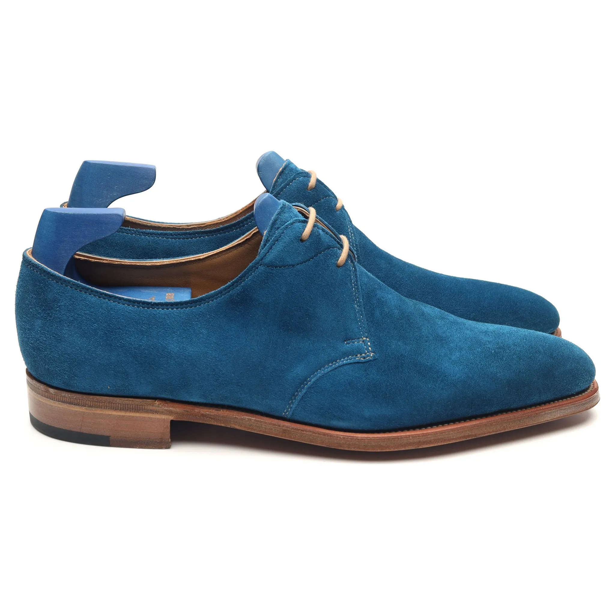 Paul Smith 'Willoughby' Blue Suede Derby UK 5.5 EE