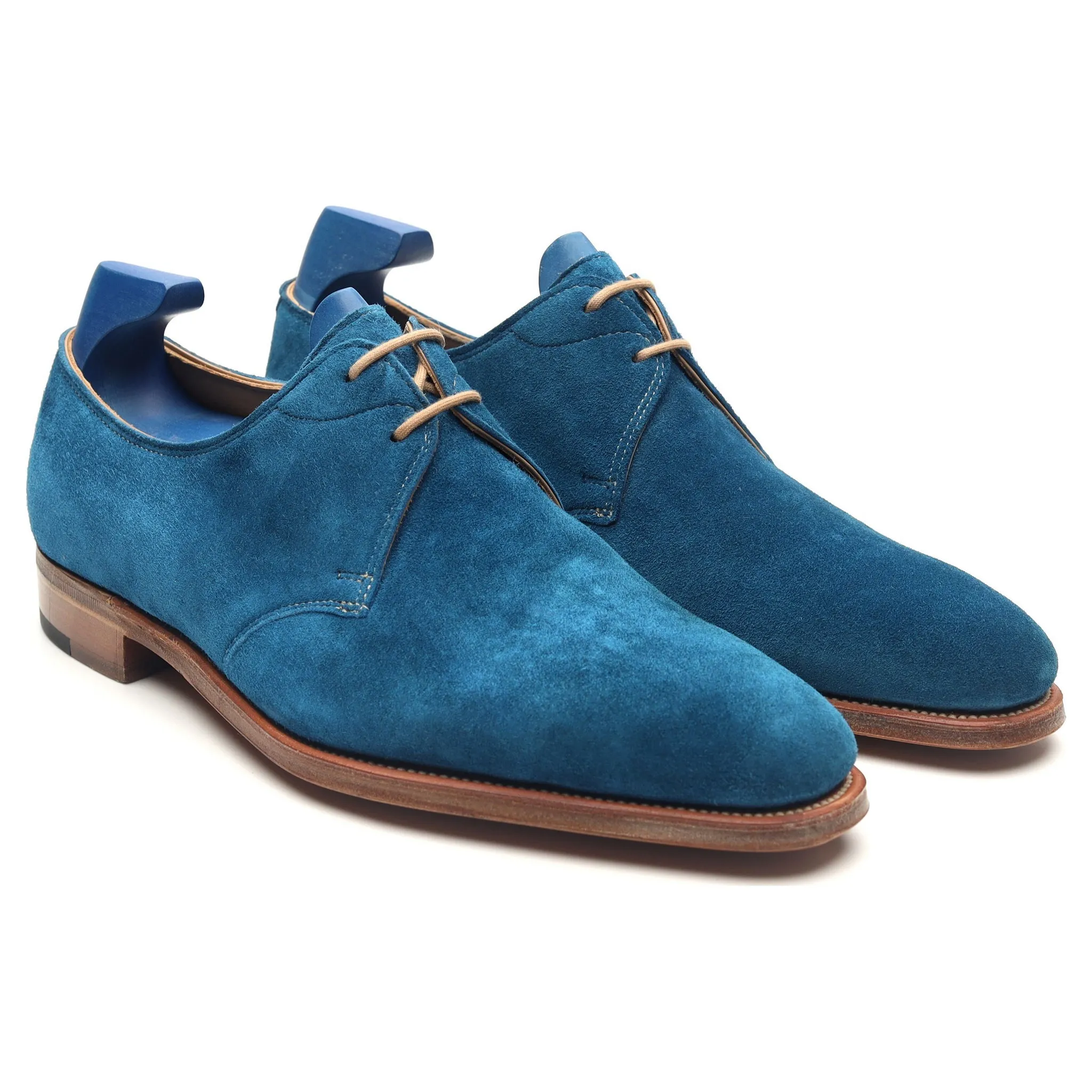 Paul Smith 'Willoughby' Blue Suede Derby UK 5.5 EE