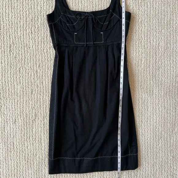 PAULE KA Black Tailored Sleeveless Mini Dress FR 36 US 4