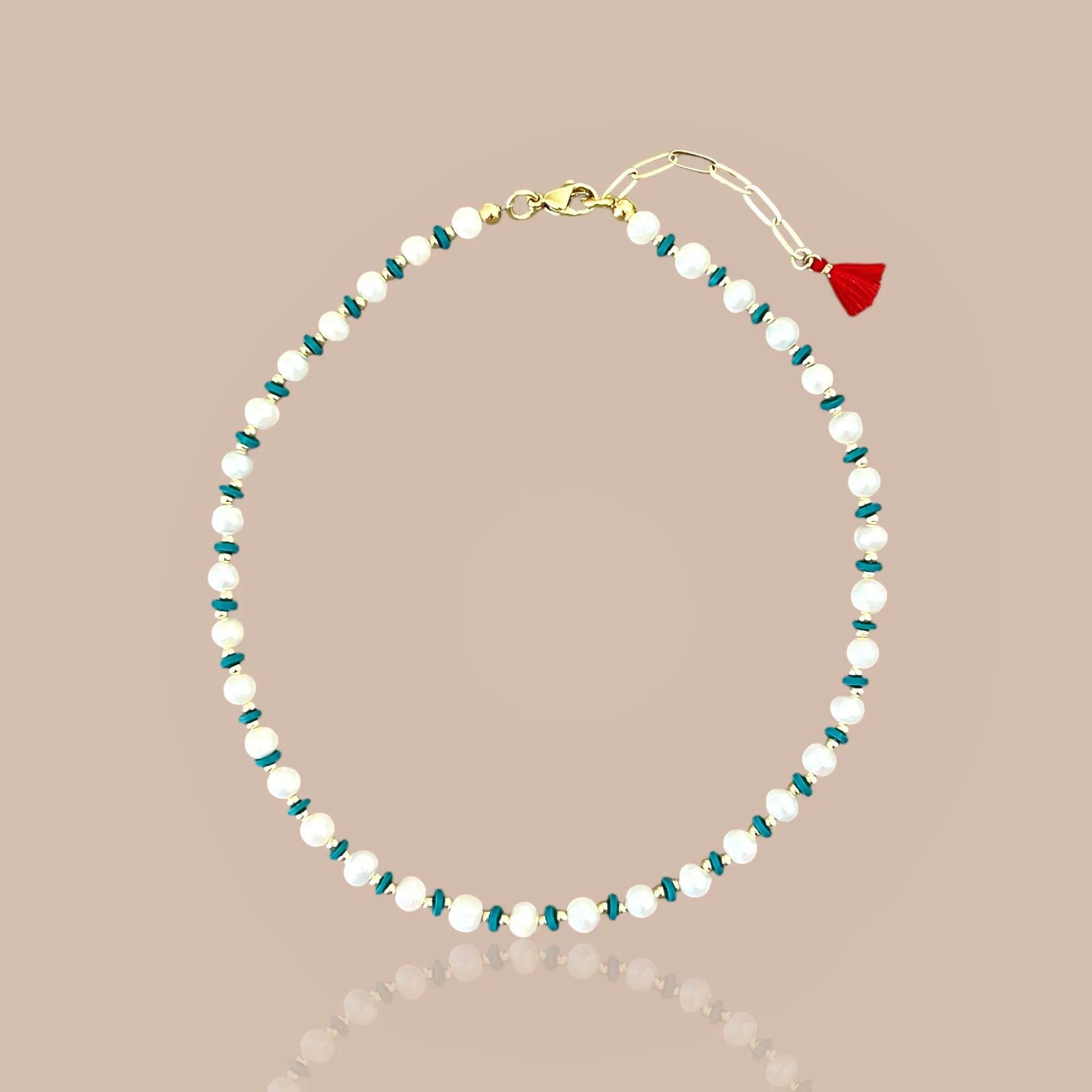 Pearl Beaded Necklace