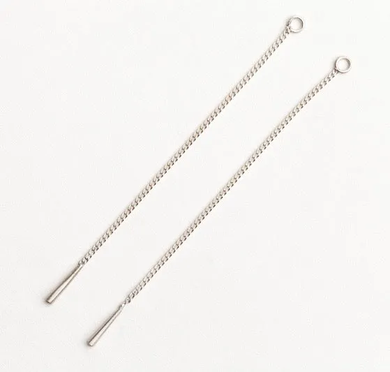 PENDULUM ADD-ON Earrings: sterling silver