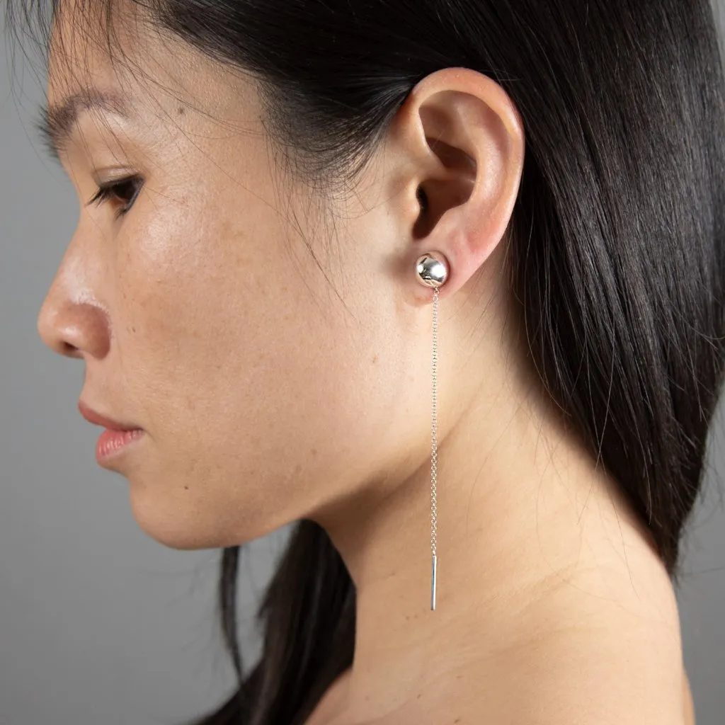 PENDULUM ADD-ON Earrings: sterling silver