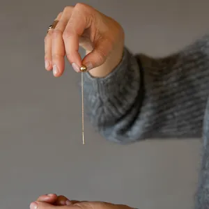 PENDULUM ADD-ON Earrings: Yellow gold