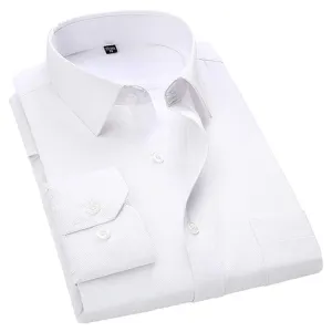 Plus Size Men's Business Casual Shirts