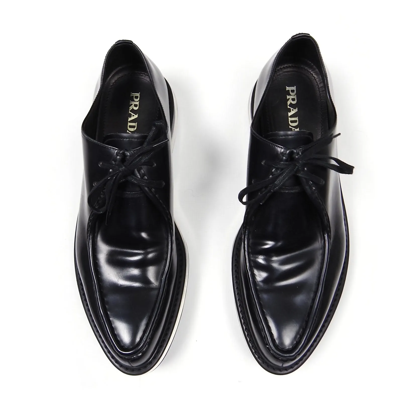 Prada Bubble Sole Creeper Derby Size 11