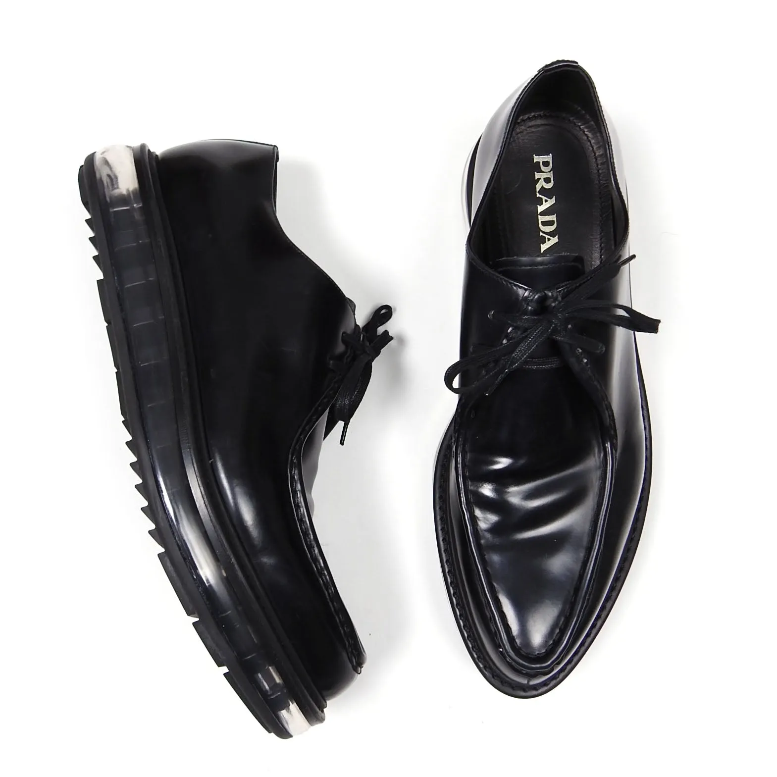 Prada Bubble Sole Creeper Derby Size 11
