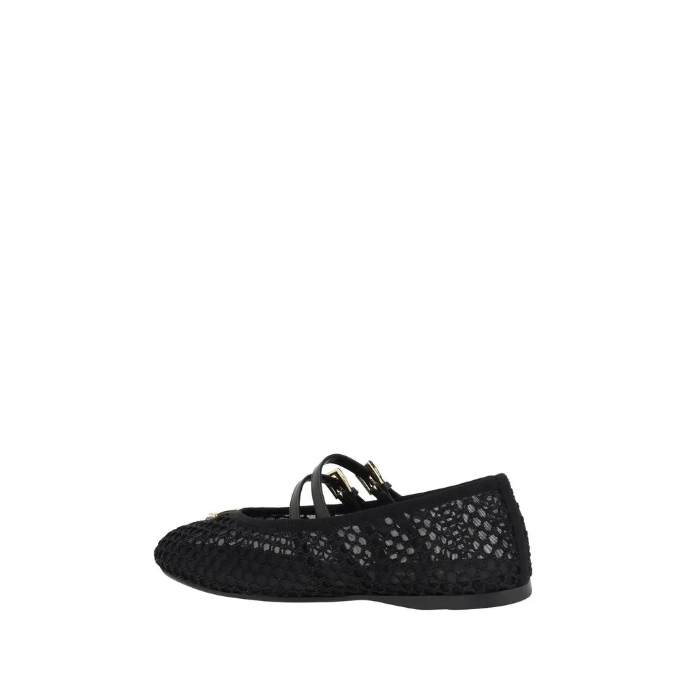 Prada Net Ballerinas