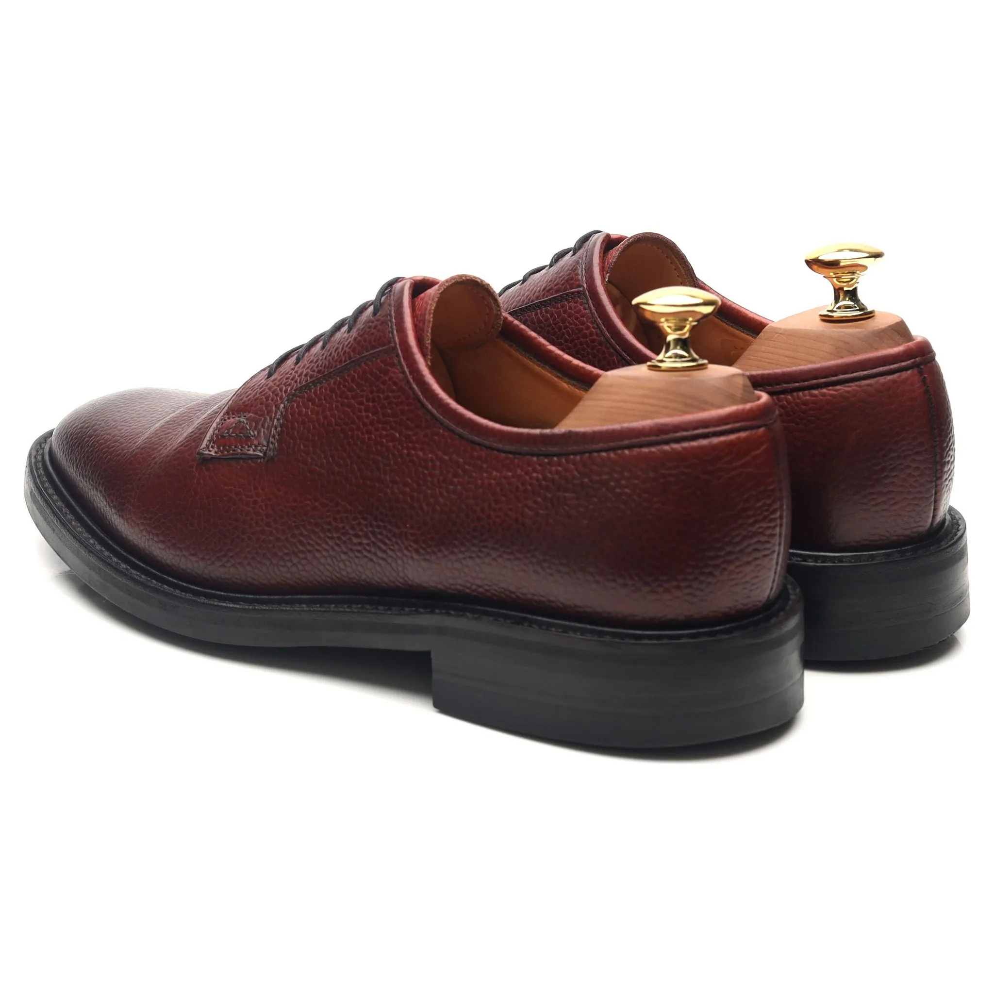 'Pytchley' Burgundy Leather Derby UK 6.5 F