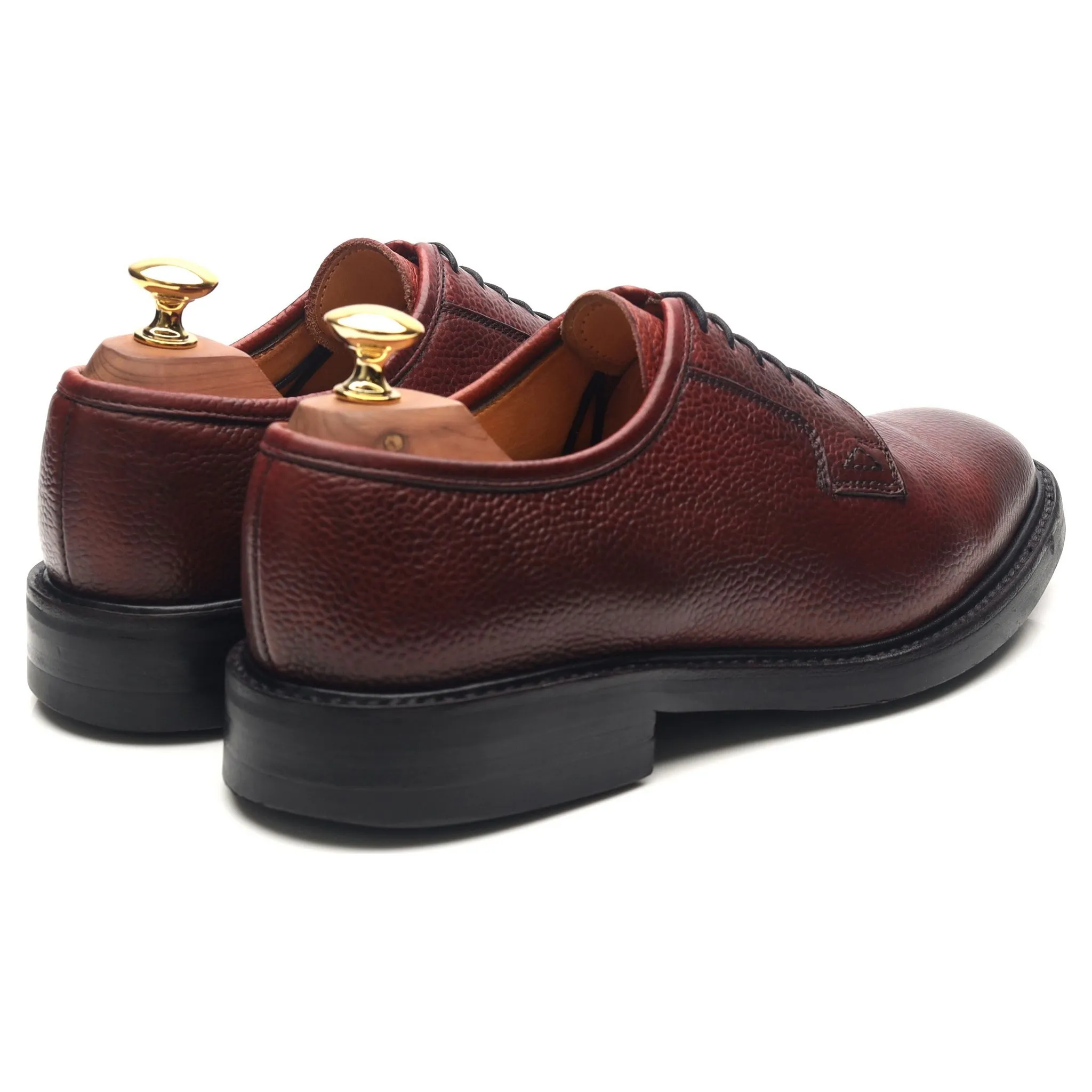 'Pytchley' Burgundy Leather Derby UK 6.5 F